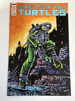 TEENAGE MUTANT NINJA TURTLES #127 NM 2022 EASTMAN COVER B IDW COMICS b-369