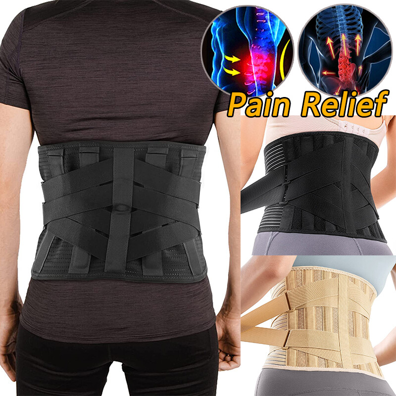 Medical Abdominal Binder Support Surgical Hernia Lower Back Braces