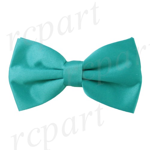 New solid colors polyester pre tied bowtie formal wedding uniform prom costume - Picture 15 of 31