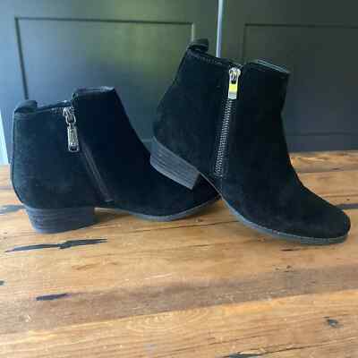 Blondo Waterproof Suede Low Bootie Sz 6