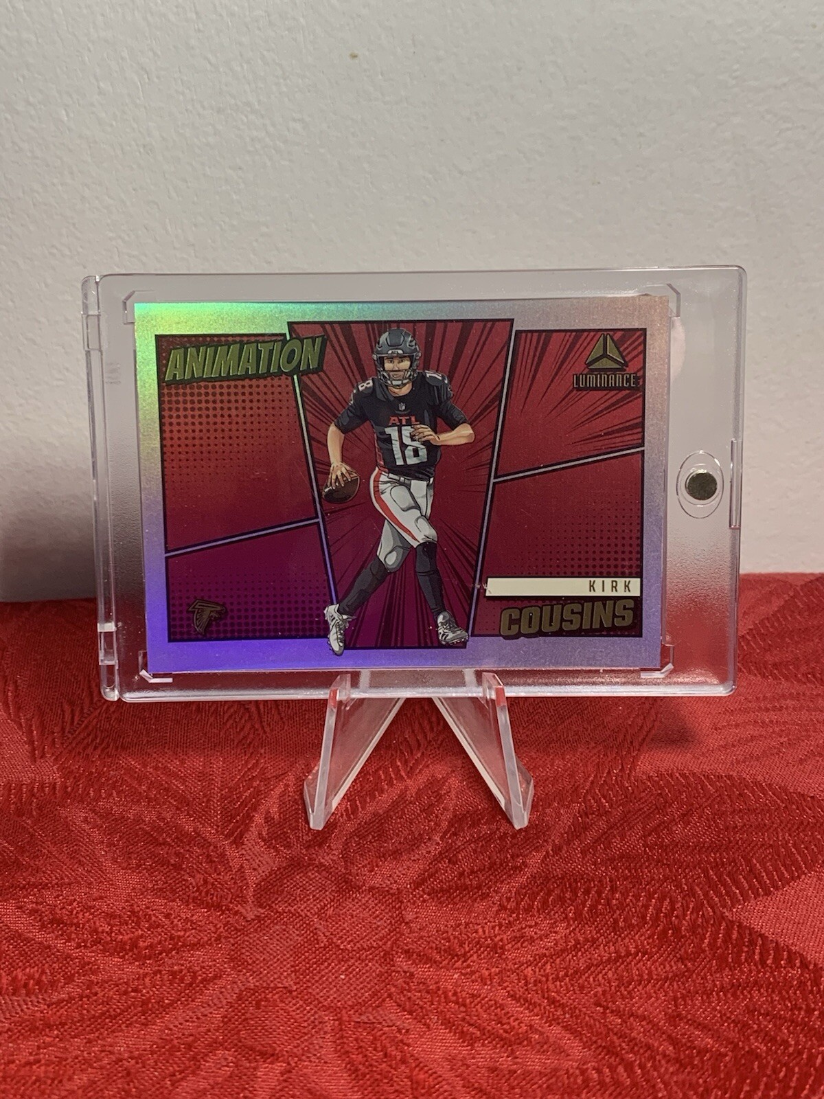 🔥 2024 Panini Luminance Kirk Cousins Animation SSP CASE HIT 🔥