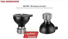 Leofoto YB-75SP Leveling Base with Handle for 75mm Bowl 3/8" Thread