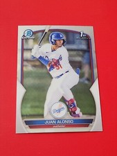 Juan Alonso 2023 Bowman Chrome #BCP-137 , Los Angeles Dodgers