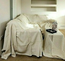  NEW PROFESSIONAL COTTON DUST SHEETS PAINTING DECORATING DIY ( 12/5- 20 PACK )