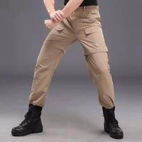 Men's Long Pants Hiking Two In One Removable Fast Drying Shorts Trousers