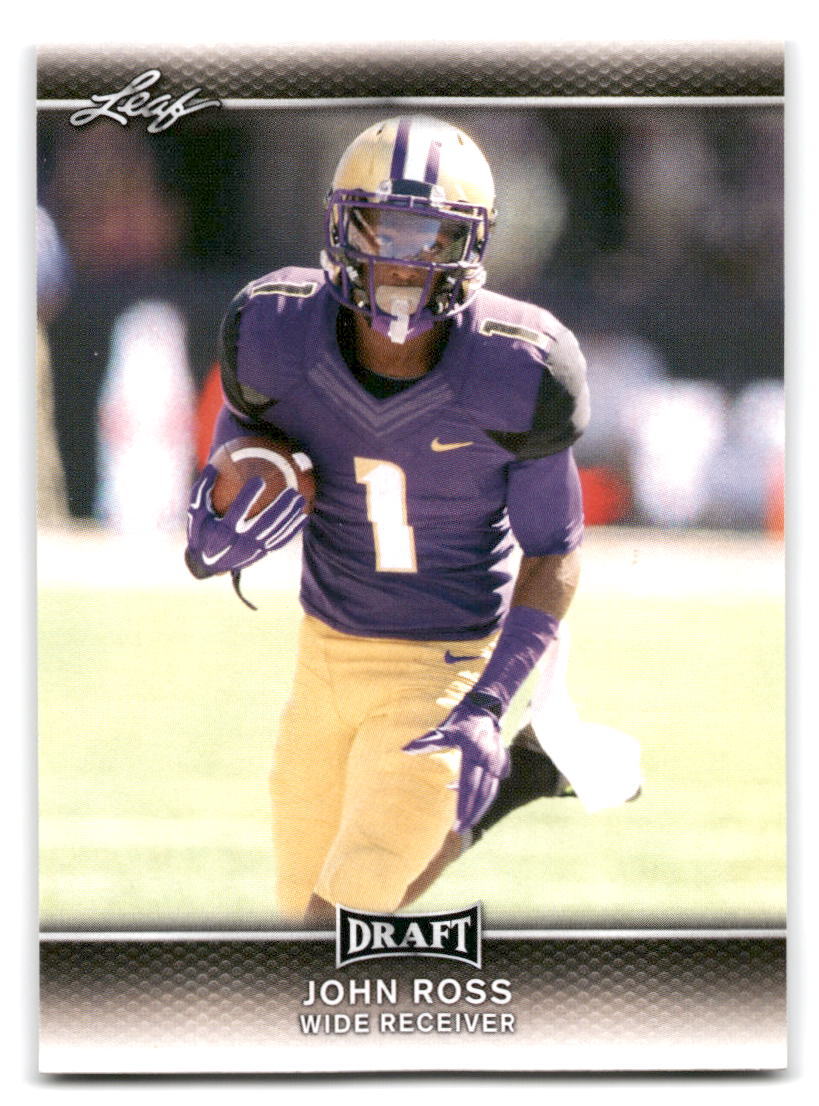 John Ross 2017 Leaf Draft #39 Washington Huskies FOOTBALL