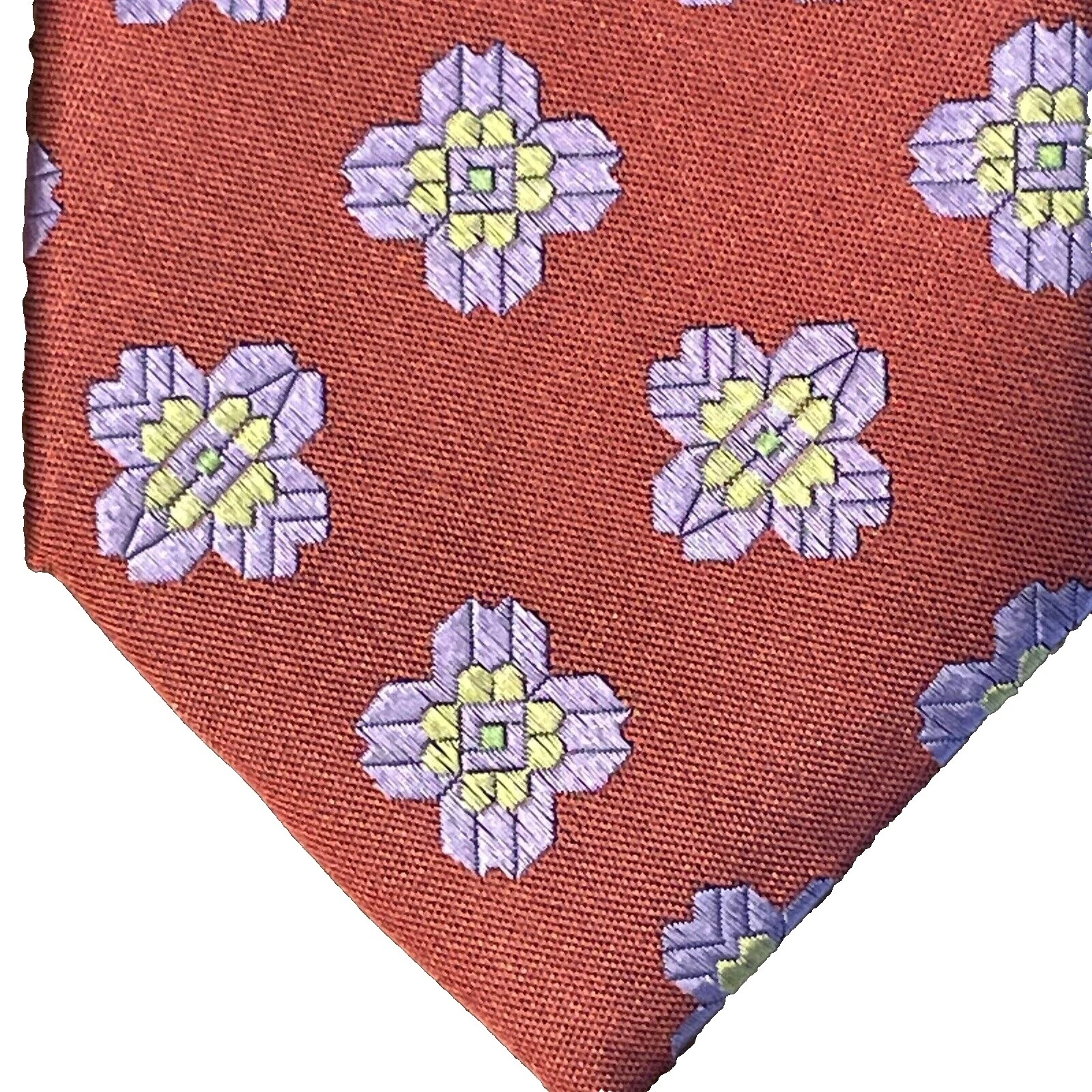 Black Brown 1826 Men's Floral Ties