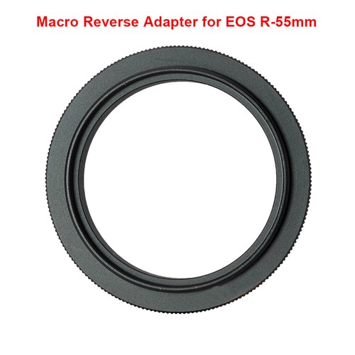 Metal Macro Lens Reverse Adapter Ring for EOS R RP 49/52/55/58/62/67/72/77mm - Picture 23 of 43