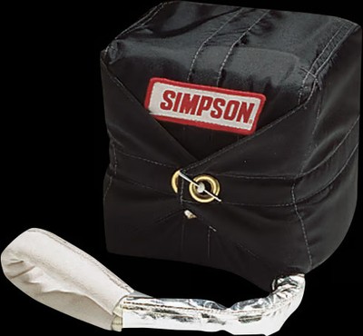 Simpson Racing 42038BL Outlaw Sky Jacker Drag Parachute - 8 Foot - Blue - Each