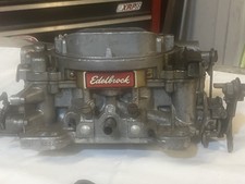 Eldebrock 4 Bbl Carburetor 1406 2235. Manual Choke 600 Cfm. Used Good Cond. Eldebrock 4 Bbl Carburetor 1406 2235. Manual Choke 600 Cfm. Used Good Cond.