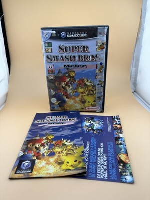 Super Smash Bros Melee - Nintendo GameCube GC - CIB PAL DE