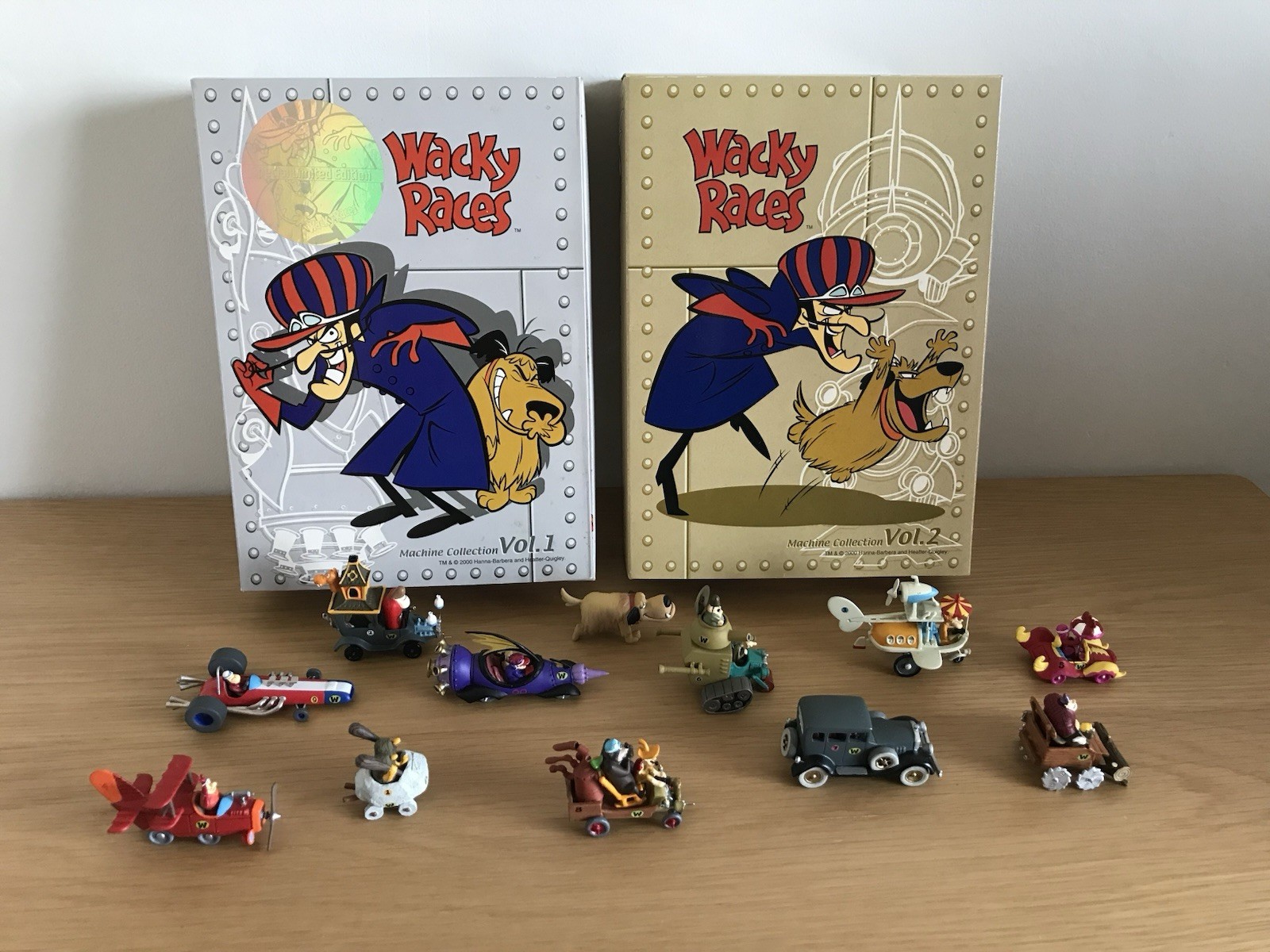 Wacky Races Vol. 1 KENSIN Wacky Races Machine Collection Vol.1 & Vol.2 Set Toy