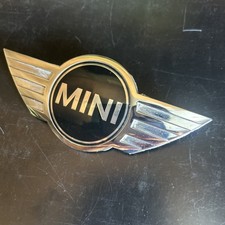 Used Bmw Mini Badge 7026186 22778 Heck 120mm Used Bmw Mini Badge 7026186 22778 Heck 120mm