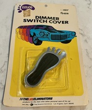 Nos Eelco Dimmer Switch Cover Original Packaging 1970s Chevy Ford Custom Foot Nos Eelco Dimmer Switch Cover Original Packaging 1970s Chevy Ford Custom Foot