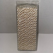 Gold heart paper straws pack of 100