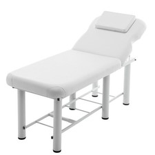 Professional Massage Table 73" Adjustable Backrest Removable Headrest Shelf