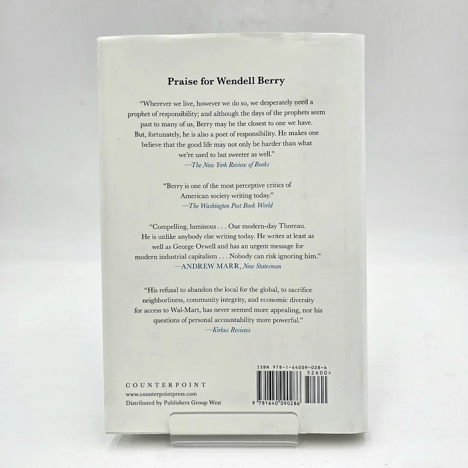 The World-Ending Fire by Wendell Berry | Essential Essays 1st/1st HC DJ LIKE NEW - Image 2 of 4