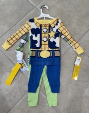 Disney / Pixar Toy Story Boy 4-Piece Set Woody  Buzz Pajama Set 18 Month NWT