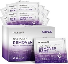 Glamonade Nail Polish Remover Pads: Nail Varnish Remover Pads Acetone Nail Poli