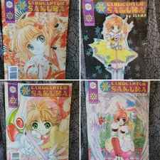 Cardcaptor Sakura Comic Lot 1 2 4 6 Tokyopop Chix Comix READ