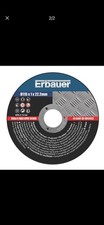 Erbauer  Metal Cutting Discs 115mm (4 1/2") x 22.2mm 10 Pack