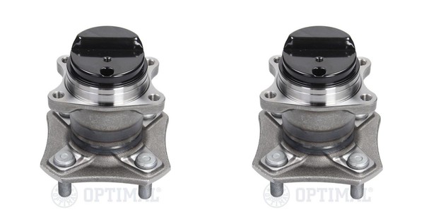 Optimal 2X Radnabe Radlagersatz Hinten FüR Nissan Tiida SchräGheck Cube C11 Z12-image