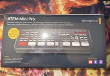 Blackmagic Design ATEM Mini Pro HDMI Live Stream Switch Black PRO Brand New