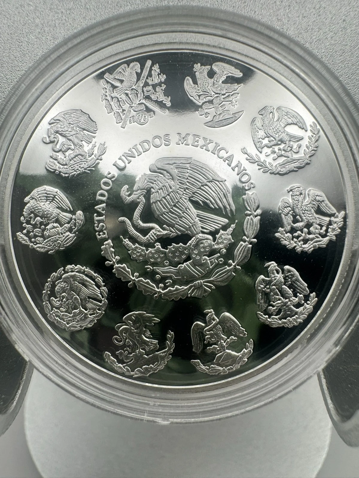 2024 Mexico 1 oz Silver Libertad Proof Coin .999 Fine Silver Onza in Capsule image 2