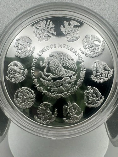2024 Mexico 1 oz Silver Libertad Proof Coin .999 Fine Silver Onza in Capsule image 2