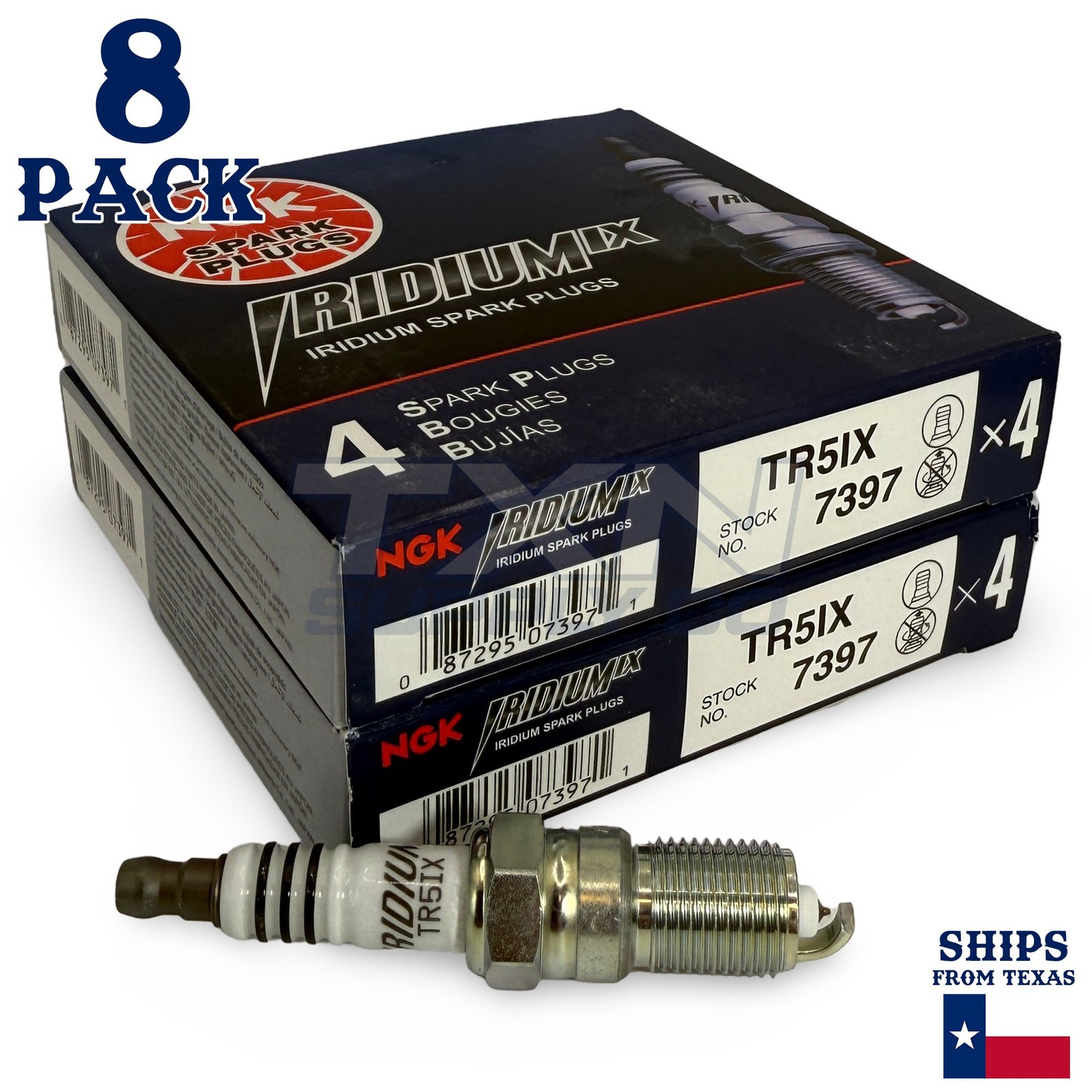 8 Pack NGK Spark Plug - For 2004 Chevrolet Express 2500 6.0 V8 GAS