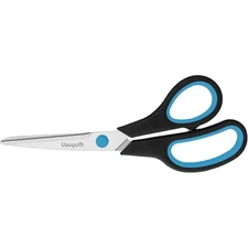 8 Inch Stainless Steel Multi Purpose Scissors with Soft Grip Handle Blue Black