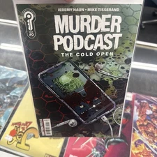 MURDER PODCAST THE COLD OPEN #0 SIGNED by JEREMY HAUN IGNITION PRESS