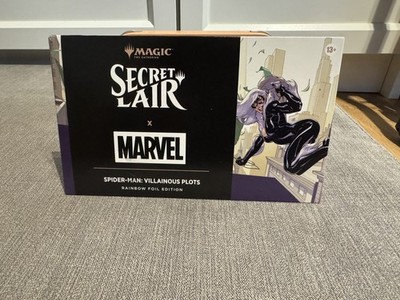 MTG Secret Lair x Marvel's Spider-Man Villainous Plots Foil Ed. / Englisch / OVP
