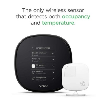 Ecobee Room Sensors with Stands - 2 Pack - (EB-RSE3PK2-01) - NEW