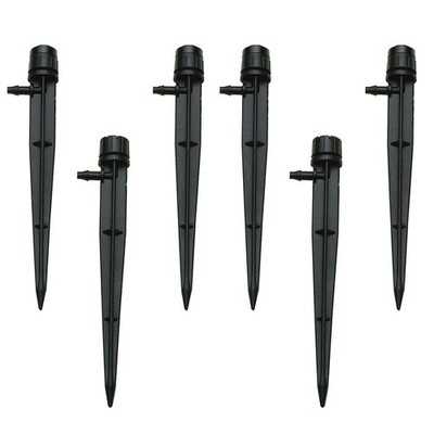 Raindrip 155005B Half-Circle Drip Irrigation Adjustable Bubbler 1/2 FPTx6 H in.