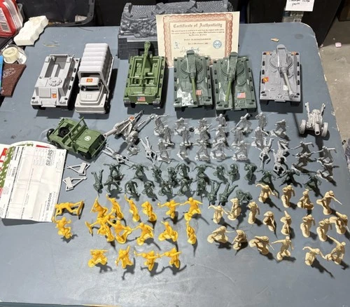 Marx Commerative BATTLEGROUND Playset 4113 W/ Original Box