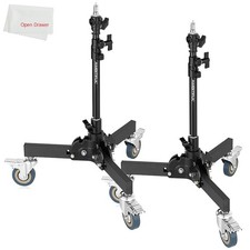 Mobile Light Stand, 21-31.9 inch Folding Bracket Light Stand Photography, for...