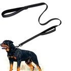 Double Handle Dog Leash 5ft Reflective Dog Leashes for Large Dogs Heavy Duty