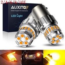 Auxito 1157 Led Front Turn Canbus Anti Hyper Signal Blinker Bulbs Flash 24x