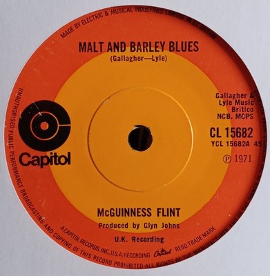 (49) McGuinness Flint   Malt And Barley Blues 7''