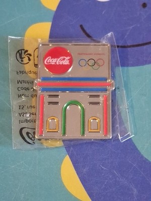 SELTENE PINS Olympische Spiele PARIS FRANKREICH 2024 COCA COLA Neu Arc De Triomphe 