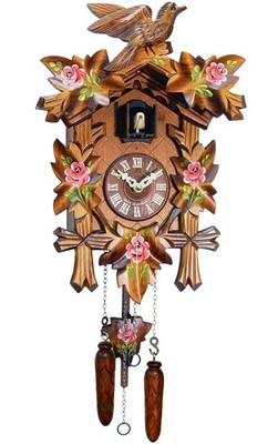 Engstler Battery-operated Cuckoo Clock - Full Size - 14''H x 9.5''W x 6.5''D