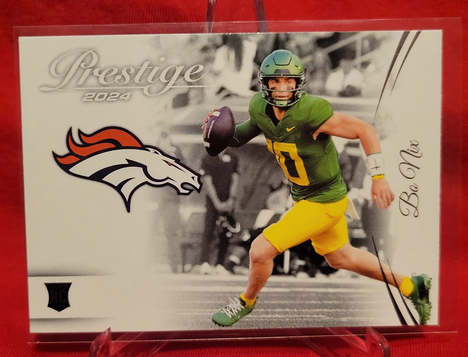 2024 Panini Prestige - SP Rookies Bo Nix #391 (RC)