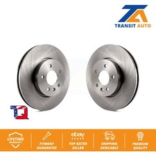 Front Disc Brake Rotors Pair For Cadillac ATS CT4 K8-100122