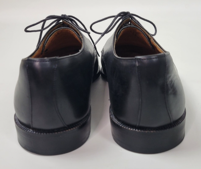 Saks Fifth Avenue Mens Black Leather Split‎ Toe Brogue Derby Dress Shoes Sz 8 M Saks Fifth Avenue Mens Black Leather Split Toe Brogue Derby  main image 4