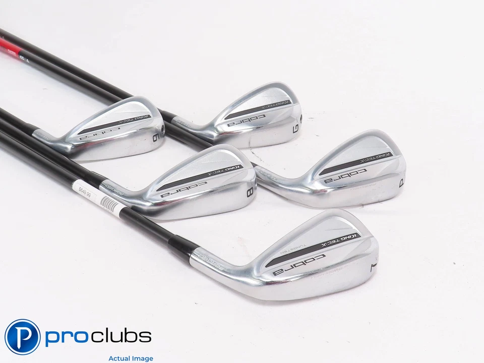 Nice Cobra '25 KING Forged Tec-X 7-PW,GW IRON SET - KBS Senior Flex Graph 458187 - Image 2 of 4