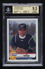 1993 Fleer ProCards Carolina League All-Star Game Jorge Posada #CAR-23 0q3