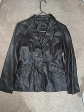 Dark Brown Vintage Women s 100 Leather Jacket Women's Size S