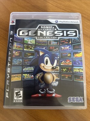 Sonic's Ultimate Genesis Collection Sony PlayStation 3 PS3 Complete Manual CIB