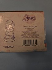 Precious Moments  WHERE WOULD I BE WITHOUT YOU  Little Moments 139491 W/BOX new